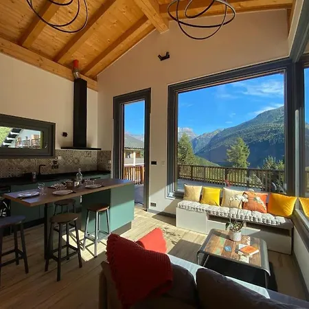 Mountain - Vue Montagne - 4 Personnes Chalet